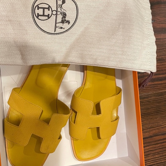 SOLD—Hermes Oran Sandals - Picture 1 of 6
